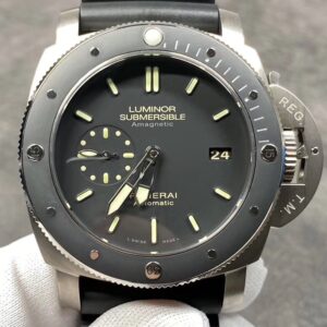 VS Factory Replica Watches Panerai Submersible PAM00389 Black Dial 47MM