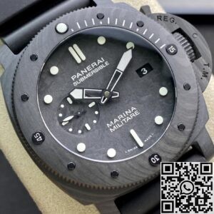 VS Factory Replica Watches Panerai Submersible PAM00979 Camouflage Black Dial 47MM