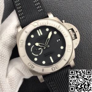VS Factory Replica Watches Panerai Submersible PAM00984 Matte Eco-Titanium™ 47MM