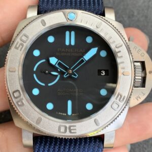 VS Factory Panerai Submersible Replica Watches PAM00985 Matte Eco-Titanium™ 47MM