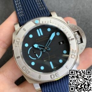VS Factory Panerai Submersible Replica Watches PAM00985 Matte Eco-Titanium™ 47MM