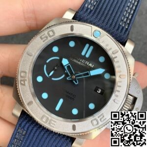 VS Factory Panerai Submersible Replica Watches PAM00985 Matte Eco-Titanium™ 47MM