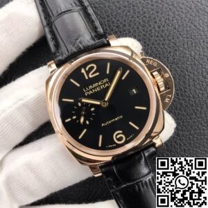 VS Factory Replica Panerai Luminor Due PAM00908 5NPt Red Gold 42MM