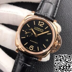 VS Factory Replica Panerai Luminor Due PAM00908 5NPt Red Gold 42MM