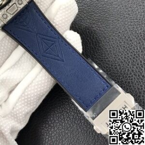 WWF Factory Hublot Big Bang Replica Watches Blue Dial Diamond Set