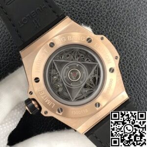 WWF Factory Replica Hublot Big Bang Gold Full Diamond Case