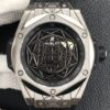 WWF Factory Replica Hublot Big Bang 415.NX.1112.VR.MXM16 Black Dial