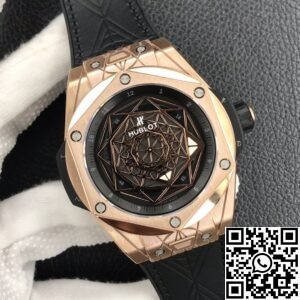 WWF Factory Replica Hublot Big Bang 415.OX.1118.VR.MXM17 Gold Case