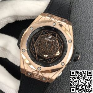 WWF Factory Replica Hublot Big Bang 415.OX.1118.VR.MXM17 Gold Case