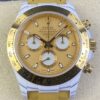 DIW Custom Rolex Daytona White Quartz Fiber Shell