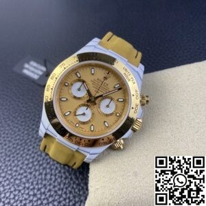 DIW Custom Rolex Daytona White Quartz Fiber Shell