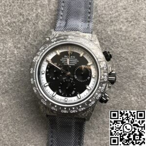 JH Custom Rolex Daytona Carbon Fiber Case Panda Dial