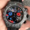 JH Custom Rolex Daytona Carbon Fiber Case Color Dial