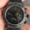 JH Custom Rolex Daytona Black Rubber Tape