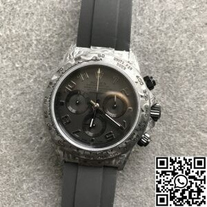 JH Custom Rolex Daytona Black Rubber Tape