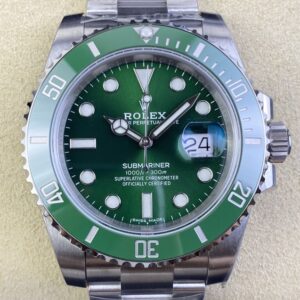 C+ Factory Replica Rolex Submariner 116610LV-0002 Green Dial