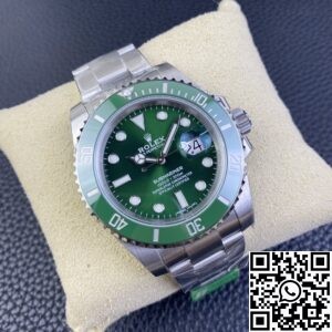 C+ Factory Replica Rolex Submariner 116610LV-0002 Green Dial