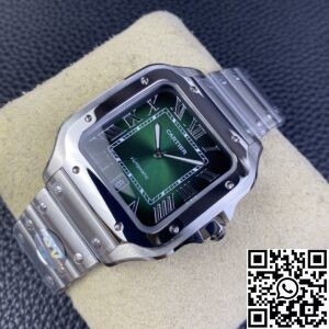 BV Factory Replica Cartier Santos WSSA0062 Gradient Green