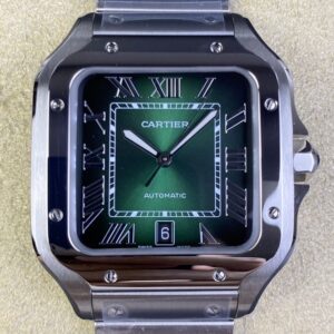 BV Factory Replica Cartier Santos WSSA0062 Gradient Green
