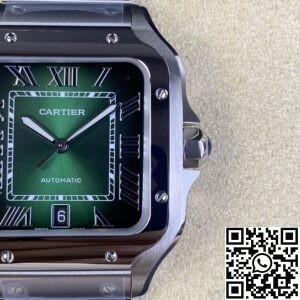 BV Factory Replica Cartier Santos WSSA0062 Gradient Green