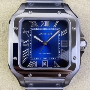 BV Factory Replica Cartier Santos WSSA0030 Gradient Blue