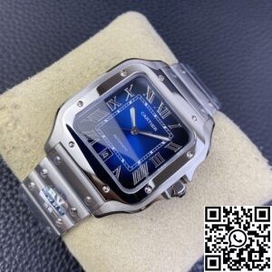 BV Factory Replica Cartier Santos WSSA0030 Gradient Blue