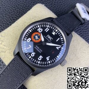 M+ Factory Replica IWC Pilot IW324705 Black Dial