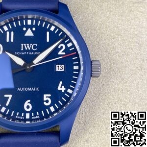 M+ Factory Replica IWC Pilot IW328101 Blue Ceramic Case