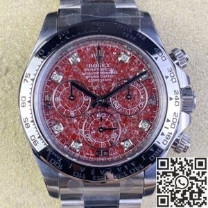 Clean Factory Rolex Cosmograph Daytona Replica Watches 116589 Pomegranate Dial