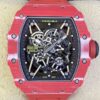 T+ Factory Richard Mille Replica Watches RM35-02 Red Carbon Fiber Case
