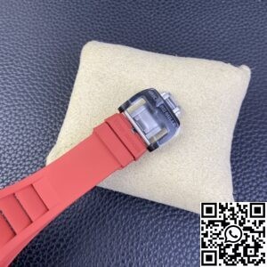 T+ Factory Richard Mille Replica Watches RM35-02 Red Rubber Straps