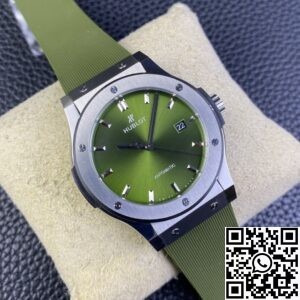 JJ Factory Replica Hublot Classic Fusion 542.NX.8970.RX Green Dial