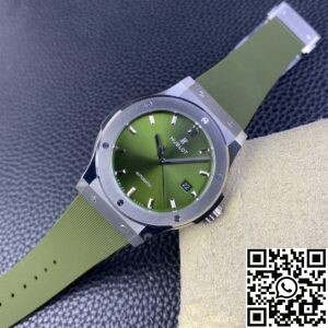JJ Factory Replica Hublot Classic Fusion 542.NX.8970.RX Green Dial