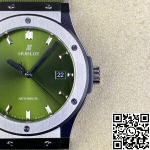 JJ Factory Replica Hublot Classic Fusion 542.NX.8970.RX Green Dial
