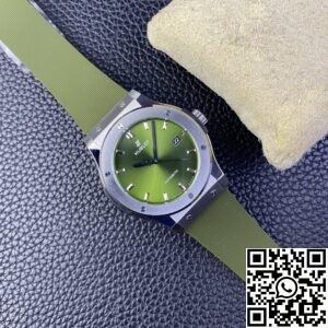 JJ Factory Replica Hublot Classic Fusion 542.NX.8970.RX Green Dial