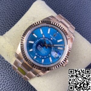 Noob Factory Replica Rolex Sky Dweller M336935-0001 Blue Dial Series