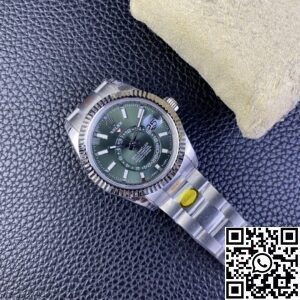 Noob Factory Replica Rolex Sky Dweller M336934-0001 Mint Green Dial Watches