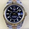 Noob Factory Replica Rolex Sky Dweller M336933-0004 Gloss Black Dial