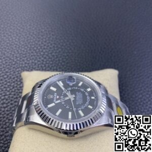 Noob Factory Replica Rolex Sky Dweller M336939-0007 Gloss Black Dial