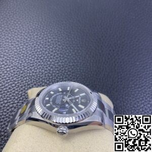 Noob Factory Replica Rolex Sky Dweller M336939-0007 Gloss Black Dial