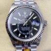 Noob Factory Replica Rolex Sky Dweller M336934-0008 Gloss Black Dial
