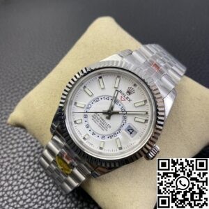 Noob Factory Replica Rolex Sky Dweller M336934-0004 White Dial