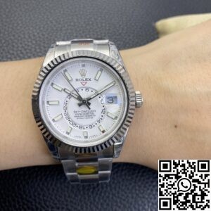 Noob Factory Replica Rolex Sky Dweller M336934-0003 White Dial Series
