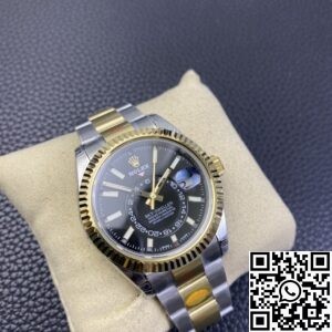 Noob Factory Replica Rolex Sky Dweller M326933-0002 Gloss Black Dial Series