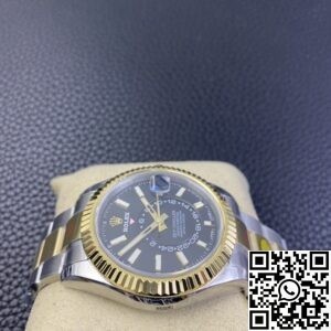 Noob Factory Replica Rolex Sky Dweller M326933-0002 Gloss Black Dial Series