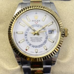 Noob Factory Replica Rolex Sky Dweller M326933-0009 White Dial Series
