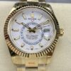 Noob Factory Replica Rolex Sky Dweller M326938-0005 White Dial Series