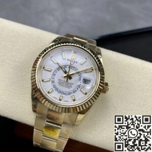 Noob Factory Replica Rolex Sky Dweller M326938-0005 White Dial Series