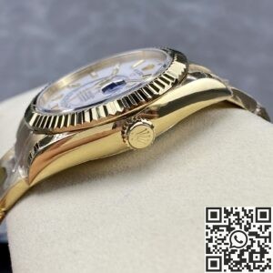 Noob Factory Replica Rolex Sky Dweller M326938-0005 White Dial Series