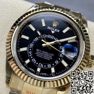 Noob Factory Replica Rolex Sky Dweller M326938-0004 Black Dial Series